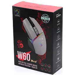 Миша ігрова A4Tech W60 Max Bloody Panda White - мініатюра 8