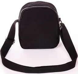 Сумка жіноча JIELSHI 17х19х11 см Чорний (LANC23 black) - мініатюра 3