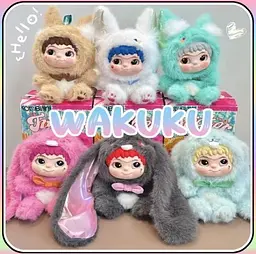 Іграшка Сюрприз Вакуку 2й сезон колекційний пухнастий брелок Wakuku Kawaii 18 см - мініатюра 2