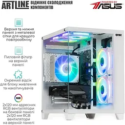 Комп'ютер ARTLINE Gaming 43White Ryzen 5 5600X RAM 16GB SSD 1TB Radeon RX 550 4GB - мініатюра 6