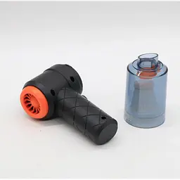 Автомобільний пилосос YT-M2037 портативний акумуляторний, USB зарядка, чорний - мініатюра 2