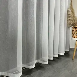 Тюль бамбук білий 400х260, люверси ALBO pbe0052356 - мініатюра 9