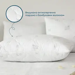 Подушка ПРИРОДА MEMBRANA PRINT BAMBOO 70x70 см (900 г) (3-00451_00000) - мініатюра 2