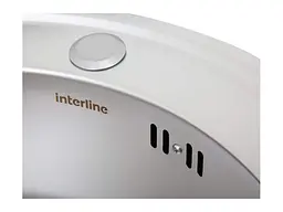 Кухонна мийка Interline Rondo sateen (Нержавіюча сталь) - мініатюра 4