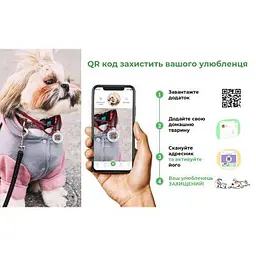 Нашийник для тварин WAUDOG Nylon з QR паспортом Етно червоний металева пряжка-фастекс XXL (4535-0133) - мініатюра 6