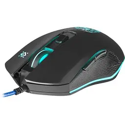 Комп'ютерна мишка Defender Sleipnir GM-927 USB Black+ Килимок (52927) - мініатюра 4