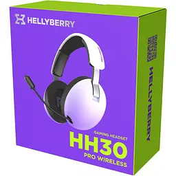 Ігрові навушники Hator Hellyberry HH30 Pro Wireless White-Violet (HH30_PRO_wireless_WV) [162984] - мініатюра 9