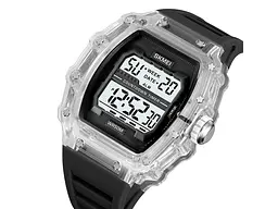 Чоловічий наручний годинник 2296WTBK White-Black Skmei acs0030040 - мініатюра 4