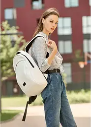 Рюкзак унісекс Sambag Zard LZN білий 46 х 28 х 13 см (25000008)