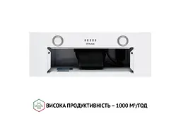 Витяжка Perfelli BI 7652 WH 1000 LED - мініатюра 7