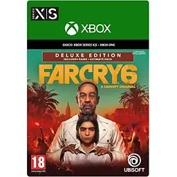 Гра Far Cry 6 Deluxe Edition (ваучер на скачування) (російська версія) (Xbox One Xbox Series S X)
