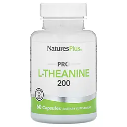 Теанін Pro L-Theanine 200 60 капсул NaturesPlus vit0004861