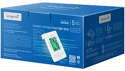 Автоматичний тонометр Longevita DBP-6179 (6900284) - мініатюра 4