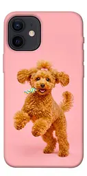 TPU чохол Demsky Happy poodle для Apple iPhone 12 mini (5.4")