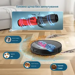 Комплект основних щіток (оригінал) для робота-пилососа Roborock Saros 10 / 10R / 20 /20 Sonic /S9 MaxV Ultra ( S1002-00 S1052-00 ) - мініатюра 6
