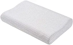 Подушка ортопедична Sleepwell 60х40х11/9см хвиля піна меморі білий ARDESTO pbe0050427