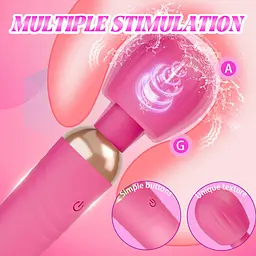 Вібратор B - Series Cute Little Fairy Wand 14 см (рожевий) - мініатюра 22