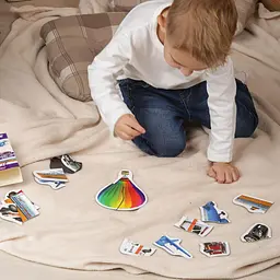 Магнітні пазли Magdum Baby puzzle Транспорт ML4031-24 EN - мініатюра 7