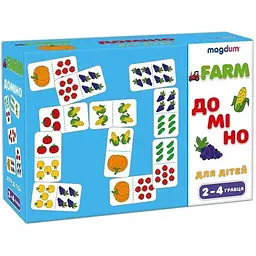Гра настільна розвиваюча Ludum Доміно Фрукти-овочі ME5032-23 (4820215155236)