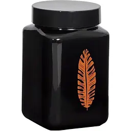 Банка Herevin Colours Leaf квадратна 1.5 л в асортименті (147015-139) - мініатюра 3
