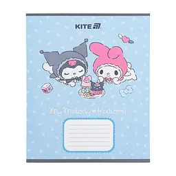 Зошит Kite Kuromi, 12 аркушів, коса лінія (HK25-235-2), в асортименті - мініатюра 7