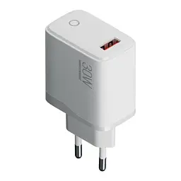 Зарядний пристрій Armorstandart AR013 USB-A 30W white (ARM84424)
