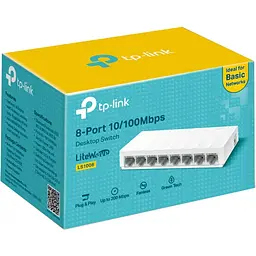 Комутатор мережевий TP-Link LS1008 - мініатюра 3