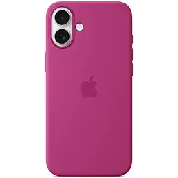 Силіконовий чохол CasePro Silicone Case with MagSafe Fuchsia для iPhone 16 Plus - мініатюра 4