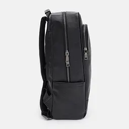 Чоловічий шкіряний рюкзак Ricco Grande K16616bl-black - мініатюра 4