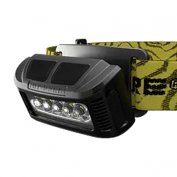 Налобний ліхтар Nitecore NU10 USB з білим та червоним світлом (Чорний) - мініатюра 3
