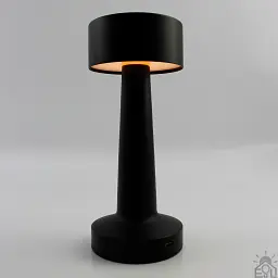 Настільна лампа сенсорна світлодіодна ESLLSE DOWN LIGHT з акумулятором 1200 mA Чорна - мініатюра 6