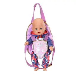 Рюкзак-кенгуру для ляльки Baby Born День Народження Прогулянка (831113) - мініатюра 3