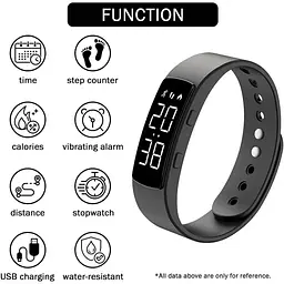 Годинник фітнес-трекер Non-Bluetooth Activity Tracker - мініатюра 6