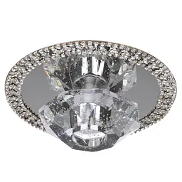 Світильник точковий Brille декоративний HDL-G165 WHite/bubble Crystal 162341