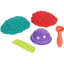 Набір піску для дитячої творчості Kinetic Sand Барвистий дует 2 кольори 680 г (71652) - мініатюра 2