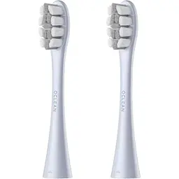 Насадки для зубної щітки Oclean Brush Head for One SE Air X F1 2шт P1C9 Silver