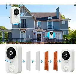 Відеодзвінок дверний Smart Doorbell M8 Wi-Fi бездротовий - мініатюра 4