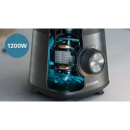 Блендер Philips Series 5000 стаціонарний 1200 Вт чорний (HR3041/00) - мініатюра 2