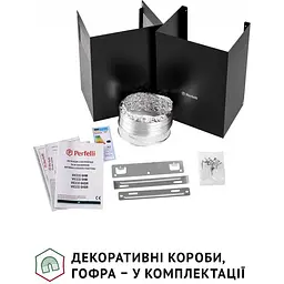 Витяжка Perfelli Vicco 6HM Nero - мініатюра 8