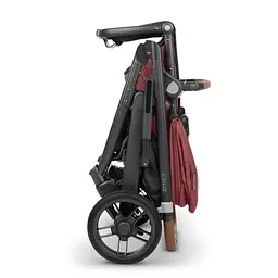 Прогулянкова коляска Uppababy Cruz V2 - Lucy + люлька Uppababy Carrycot Lucy Rosewood Melange Carbon Frame - мініатюра 30