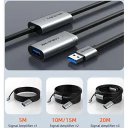Дата кабель USB 3.0 AM/AF 15.0m active Cabletime (CA915187) - мініатюра 6