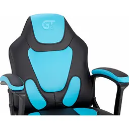 Геймерське дитяче крісло GT Racer X-1414 Black/Light Blue [122622] - мініатюра 6