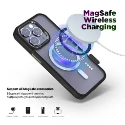 Чохол до мобільного телефона Armorstandart Unit MagCase Apple iPhone 17 Air Black (ARM86305) - мініатюра 3