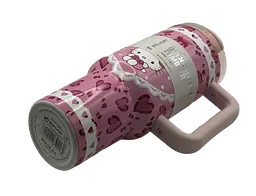 Термос термочашка Stanley Quencher H2.0 Tumbler Світиться у темряві 1,18 л Hello Kitty Pink Love Edition KT7001978 - мініатюра 6