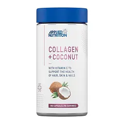 Морський колаген Collagen + Coconut, 180 капсул Applied Nutrition vit0004194