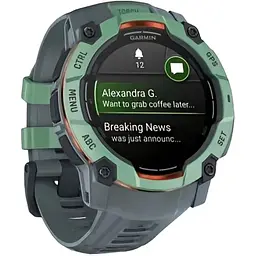 Смарт-часы Garmin Instinct 3 50mm AMOLED Neo Tropic with Twilight Band 010-03020-01