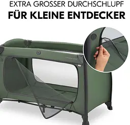 Дитячий манеж Hauck Play N Relax Dark Green - мініатюра 11