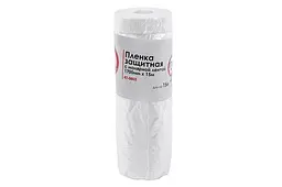 Плівка захисна з малярною стрічкою будівельна Intertool 1.7 х 15 м - мініатюра 2