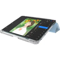 Чохол-книжка Comma Joy PU with Pencil Slot для Apple iPad Pro 11 (2024-2025) Gray [111045] - мініатюра 4
