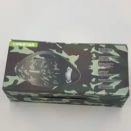 Бездротова акумуляторна колонка Bluetooth акустика FM MP3 AUX USB Hopestar H37 камуфляжна - мініатюра 4